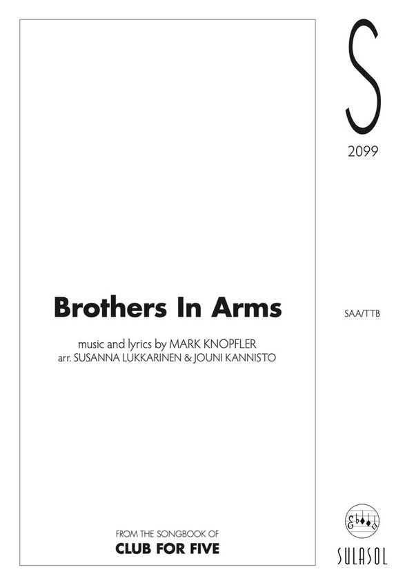 Brothers In Arms - nuotti